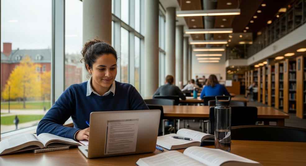 International graduate student at Canadian university