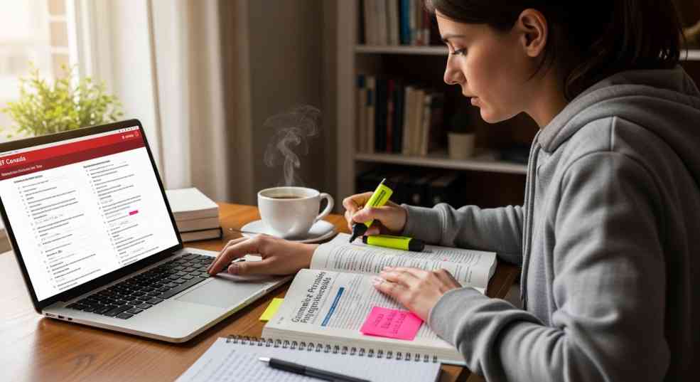 'Preparing for TEF Canada test with online practice materials and resources'