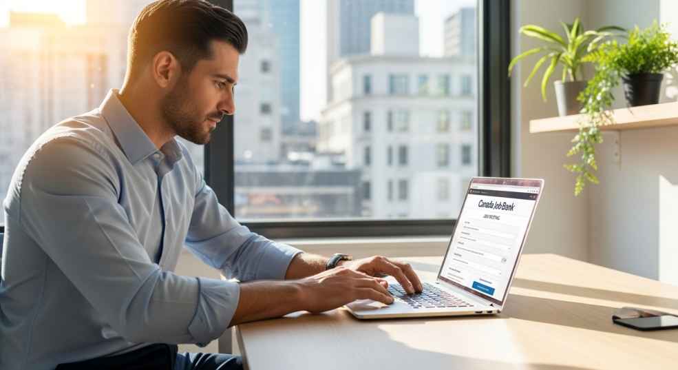 Employer posting LMIA job advertisement on Canada Job Bank