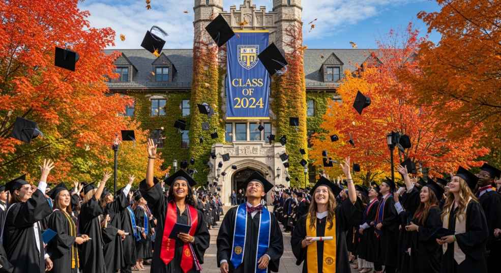 Manitoba university international students graduation ceremony for International Education Stream PNP pathway
