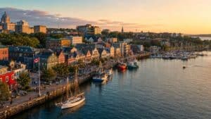 Atlantic Canadian coastal cities